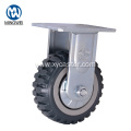 Grey PVC Castors Wheel for Industrial Trolley